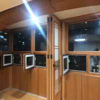띠살 폴딩도어